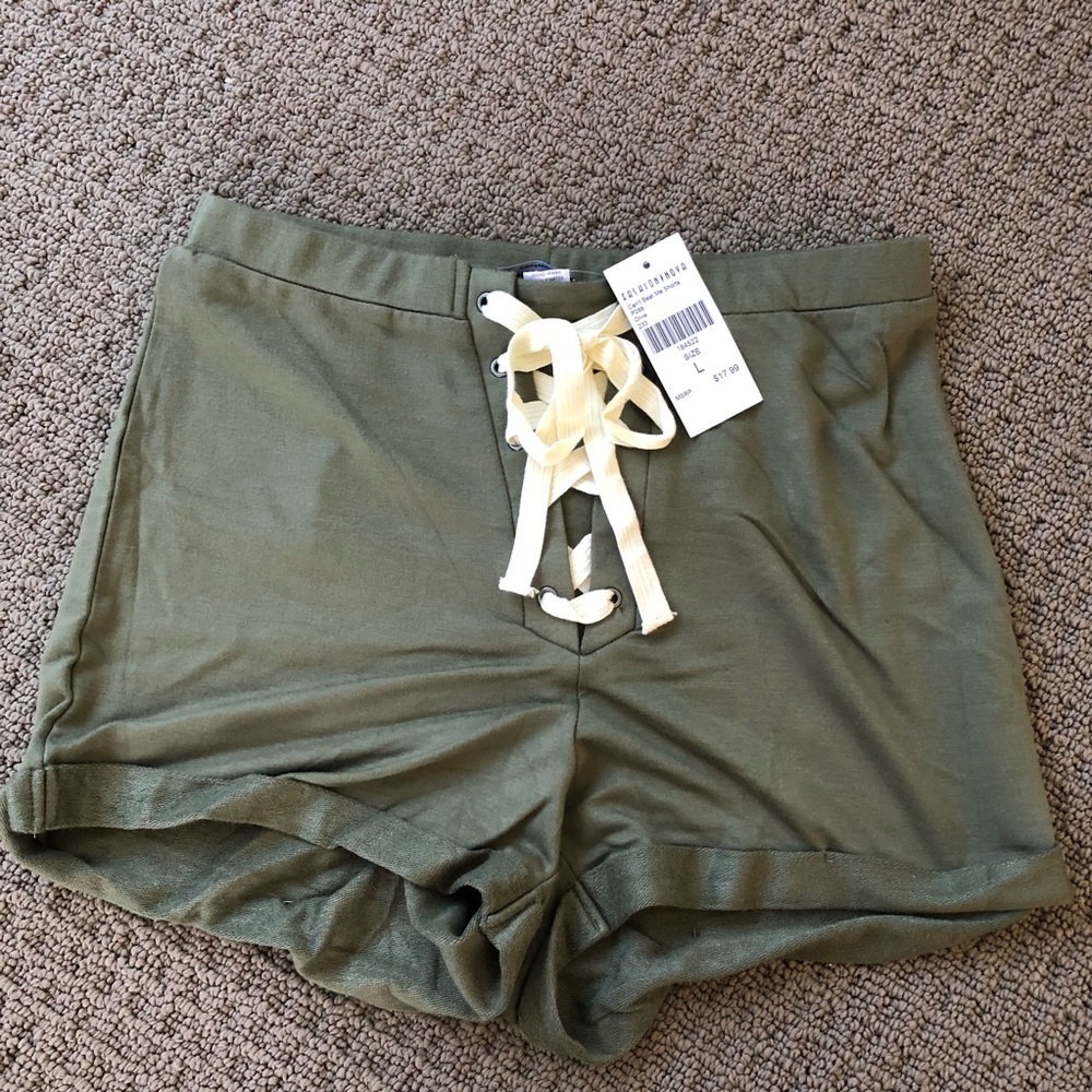 NWT Olive Green Shorts